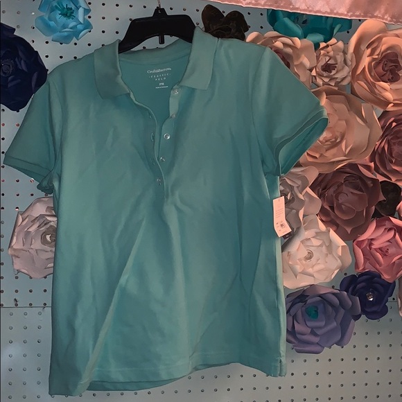croft & barrow Tops - Short Sleeve Polo Shirt